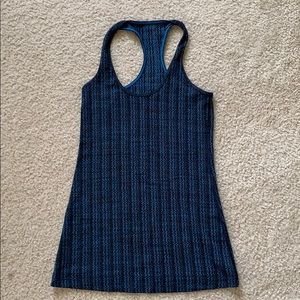 Lululemon racerback tank top  Inkwell Ziggy Wee